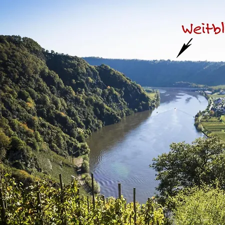 아파트 Traumblick Auf Moselschleife, 2 Balkone, Weitblick, Piesport, 피에스포트