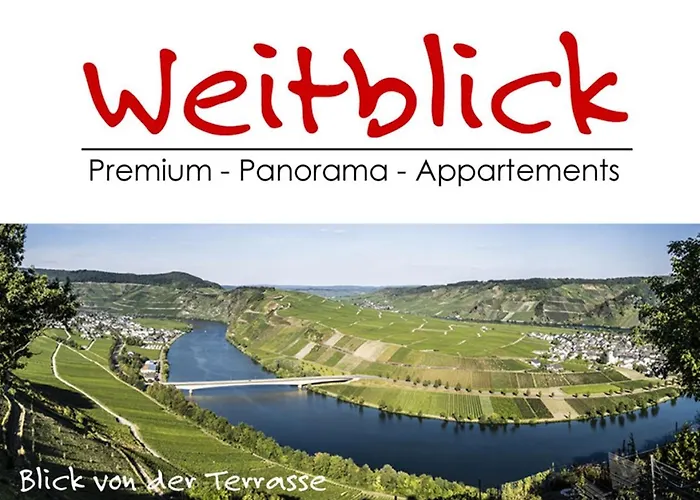 Traumblick Auf Die Moselschleife, 2 Balkone, Ferienhaus Weitblick, Piesport, *